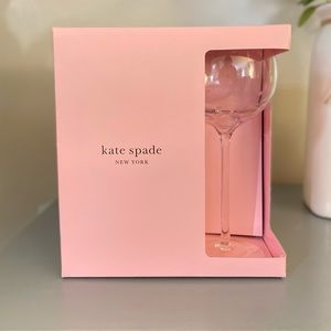 Late spade Lenox Larabee dot ballon glass set of 4